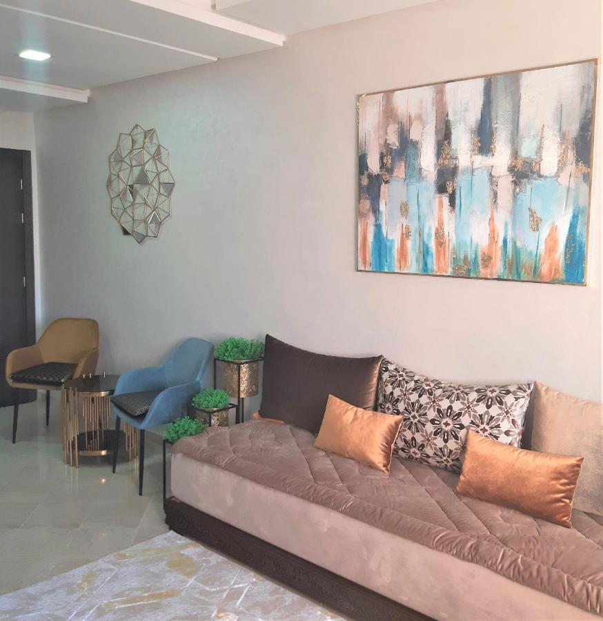 Appartement Pour Familles En Residence Avec Piscine Et Wifi Marraquexe Exterior foto
